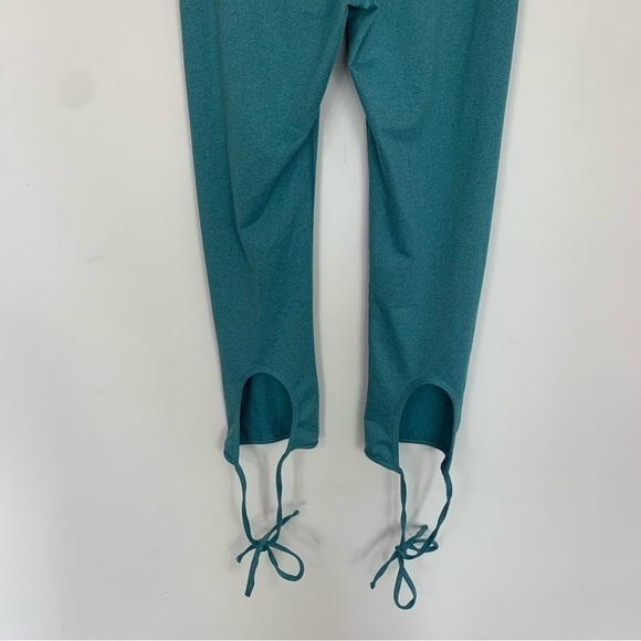 Aerie Tie Up Teal Blue Leggings Size Small - Picture 6 of 12